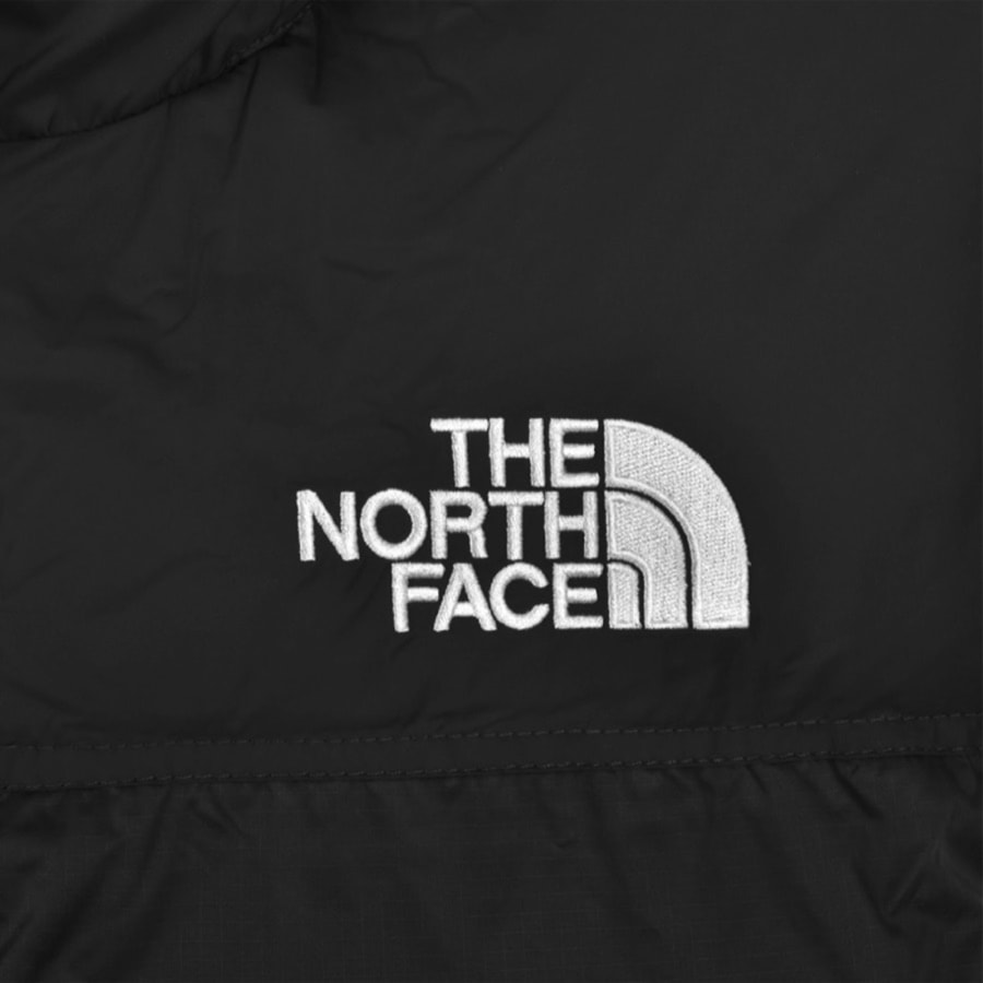 North face nuptse gilet black hot sale